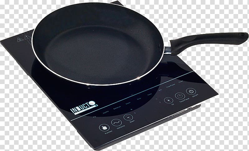 Frying pan Induction cooking Cooking Ranges Electromagnetic induction, frying pan transparent background PNG clipart