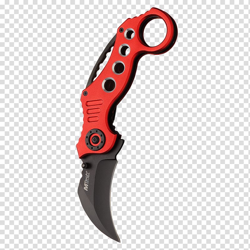 Assisted-opening knife Blade Karambit Weapon, knife transparent background PNG clipart