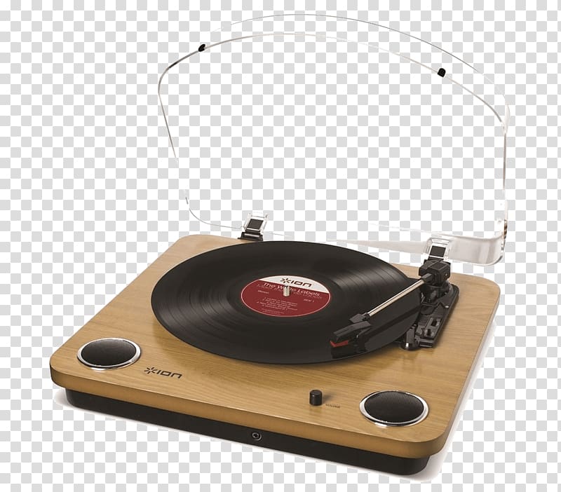 Phonograph record ION Audio Max LP Direct-drive turntable Belt-drive turntable, USB transparent background PNG clipart