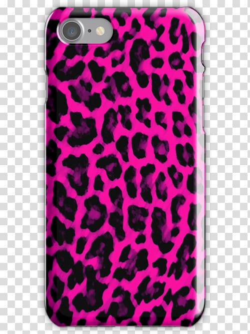 Leopard Animal print Cheetah Paper, Iphone pink transparent background PNG clipart