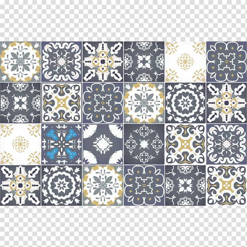 Place Mats Rectangle Symmetry Pattern, ciment transparent background PNG clipart