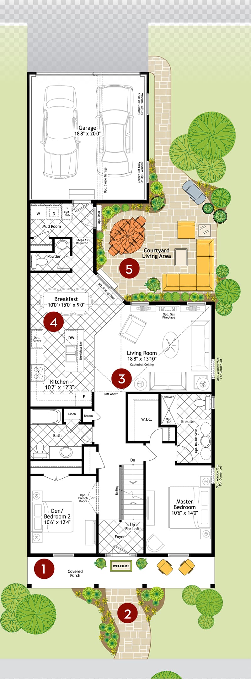 House Courtyard Garage Floor plan Moroccan riad, plan transparent background PNG clipart
