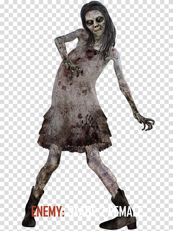 Costume design Character, zombie horde transparent background PNG clipart