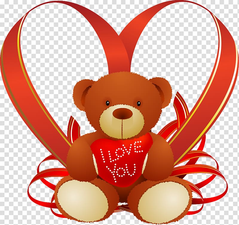 Teddy bear Stuffed Animals & Cuddly Toys , love background transparent background PNG clipart