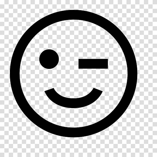 Emoticon Smiley Computer Icons Wink , smiley transparent background PNG ...