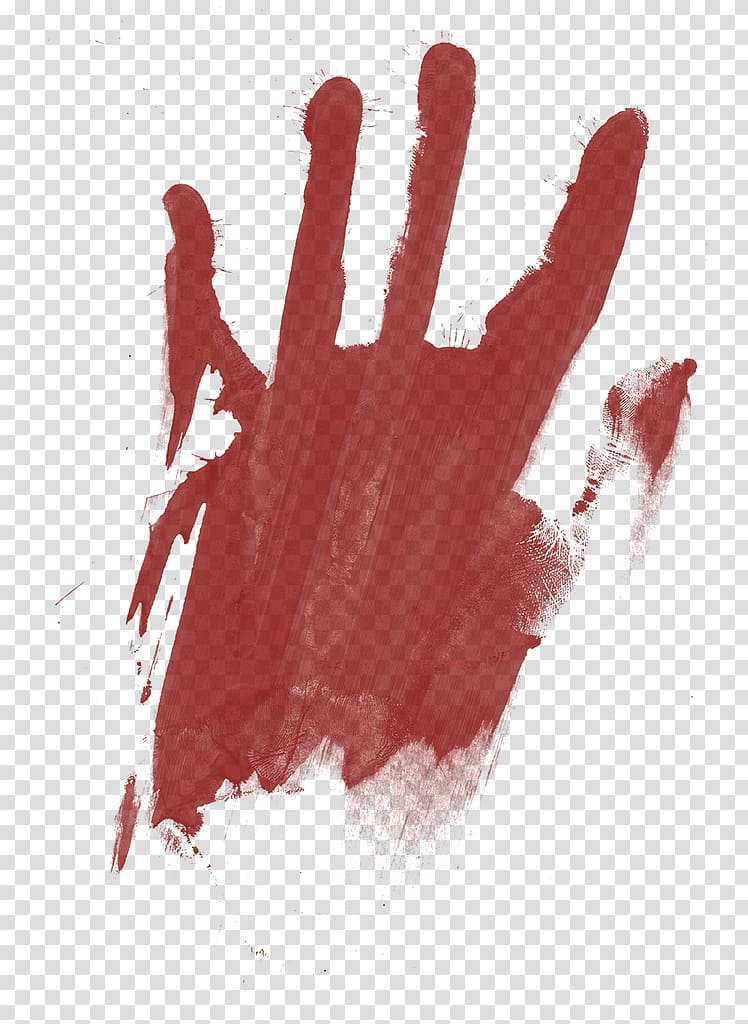 Hosseini infancy conference Blood Hand Finger, blood transparent background PNG clipart