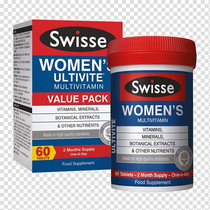 Dietary supplement Nutrient Multivitamin Swisse, healthy women transparent background PNG clipart