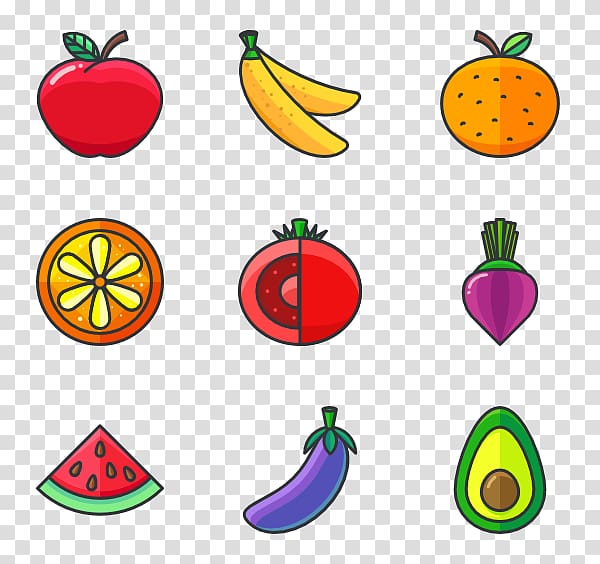 Vegetable Computer Icons Fruit , fruits and vegetables transparent background PNG clipart