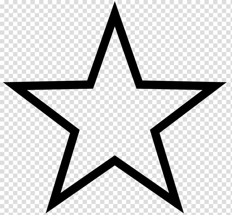 Star polygons in art and culture Shape Five-pointed star, star transparent background PNG clipart