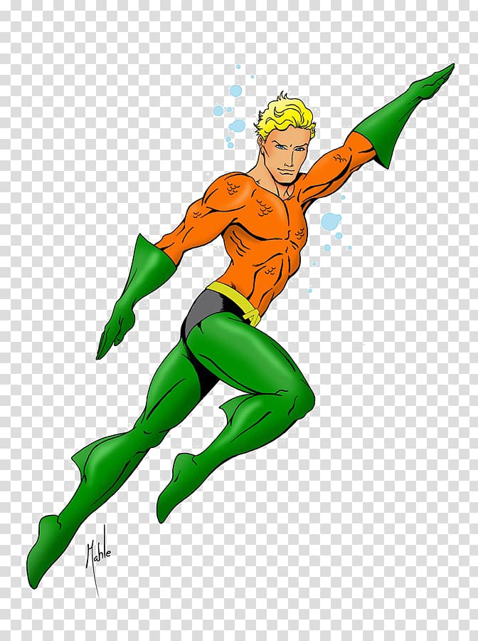 Aquaman Mera Comics Art , aquaman transparent background PNG clipart
