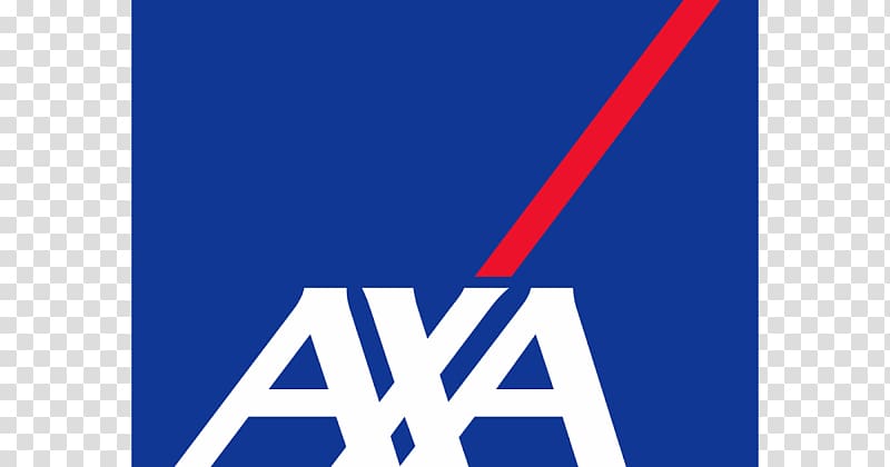 AXA Logo Insurance Bank, wealth transparent background PNG clipart