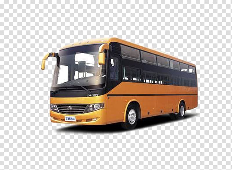 yellow bus illustration, Hong Kong Airport bus Zhengzhou Yutong Bus Co., Ltd. Guangzhou City Express Car Renting Co., Ltd., Mud yellow bus transparent background PNG clipart