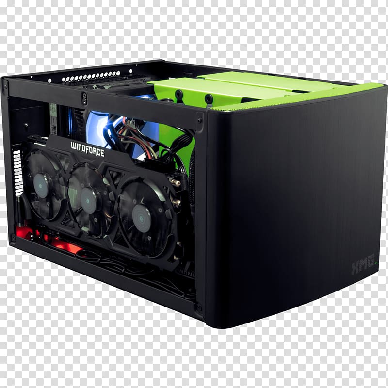 Computer Cases & Housings Laptop Mini-ITX Gaming computer Small form factor, mini transparent background PNG clipart