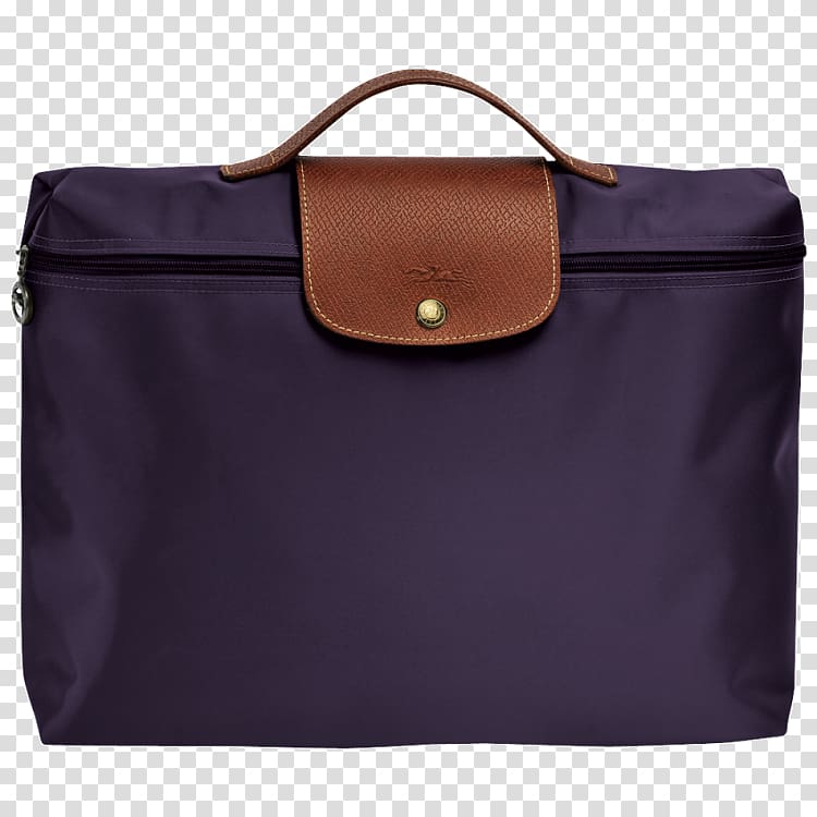 Longchamp Pliage Handbag Briefcase, bag transparent background PNG clipart