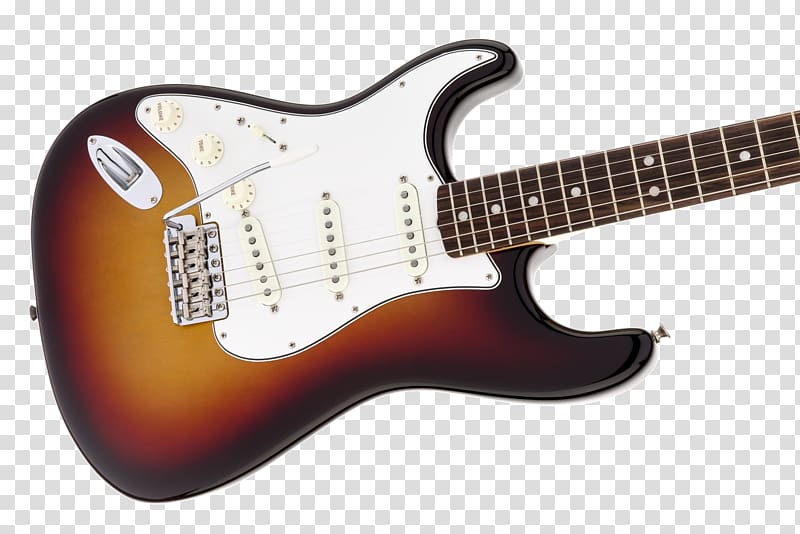 Fender Stratocaster Fender Jaguar Fender Precision Bass Fender Bullet Squier, guitar transparent background PNG clipart
