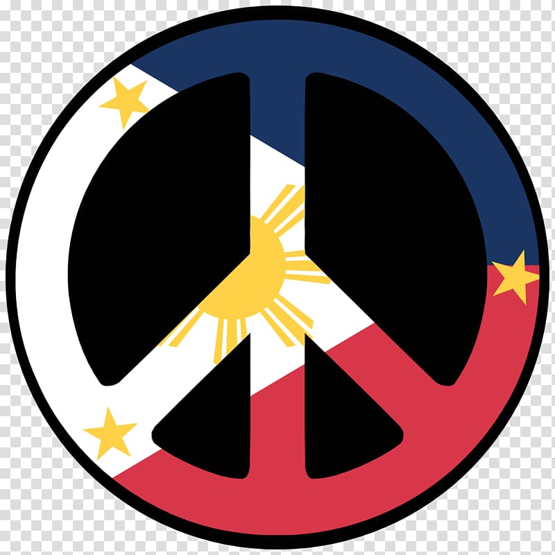 Flag of the Philippines Peace symbols, peace symbol transparent background PNG clipart