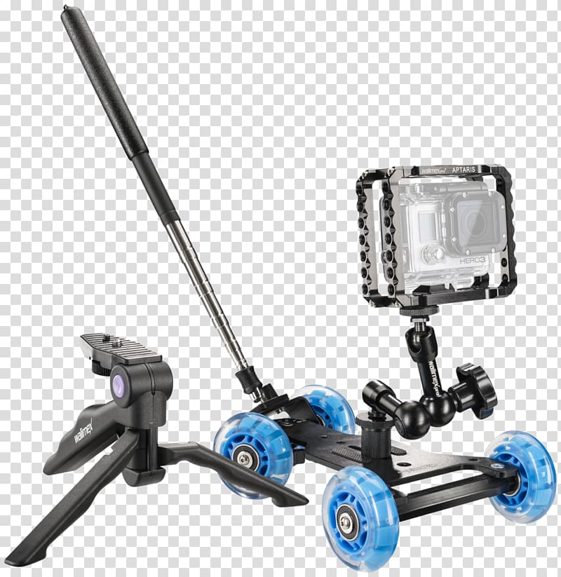Camera dolly GoPro Tripod, Camera transparent background PNG clipart