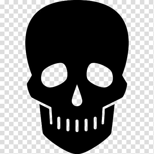 Skeleton Skull Logo, Skull Logo transparent background PNG clipart
