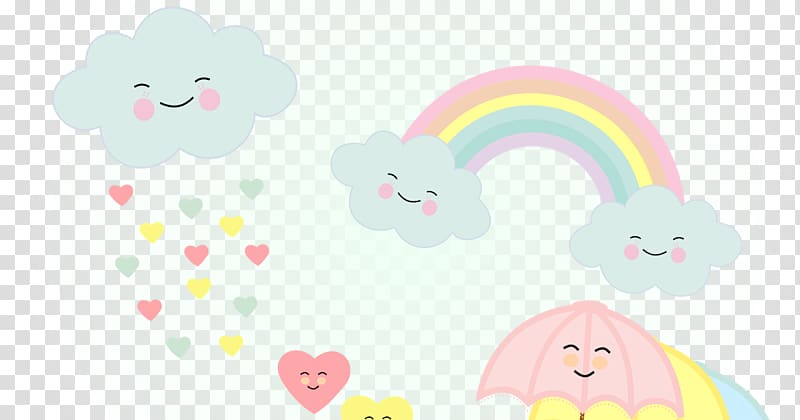 Rain Cloud , Lollipops transparent background PNG clipart