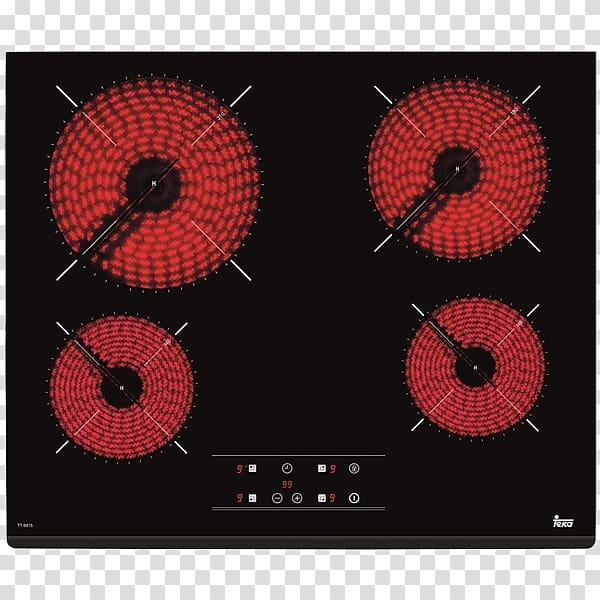 Ceramic Kitchen Cocina vitrocerámica Induction cooking Heat, kitchen transparent background PNG clipart