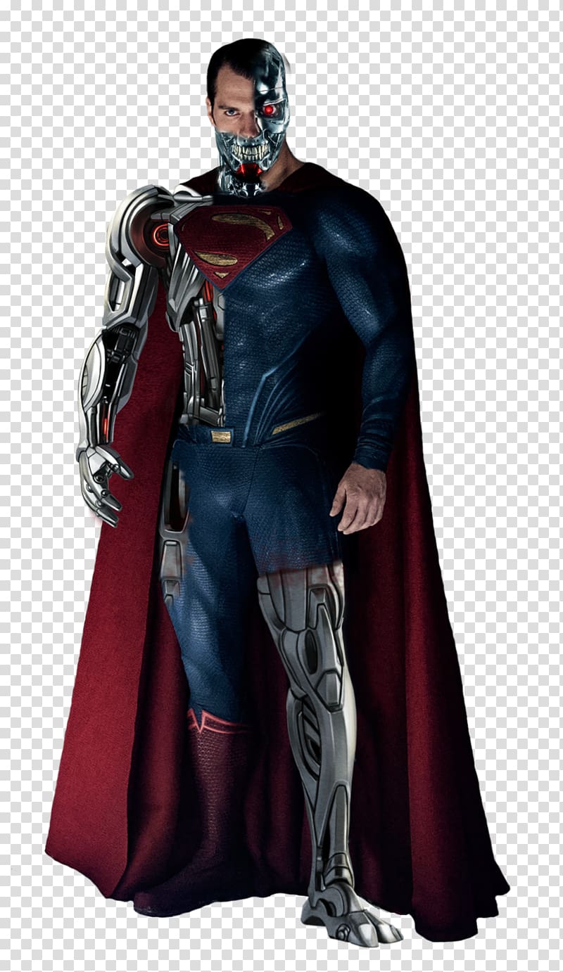 Superman Cyborg Batman Hank Henshaw, Cyborg transparent background PNG clipart