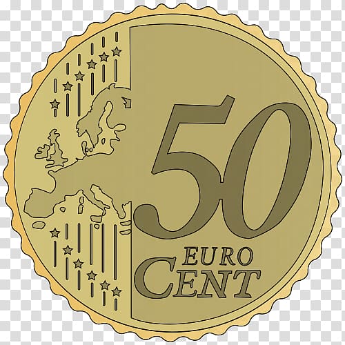 20 cent euro coin 1 cent euro coin 50 cent euro coin 10 euro cent coin, Coin transparent background PNG clipart