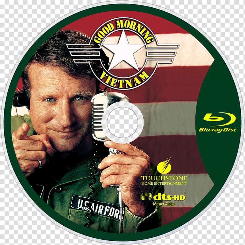 Good Morning, Vietnam Blu-ray disc DVD Film Television, dvd transparent background PNG clipart