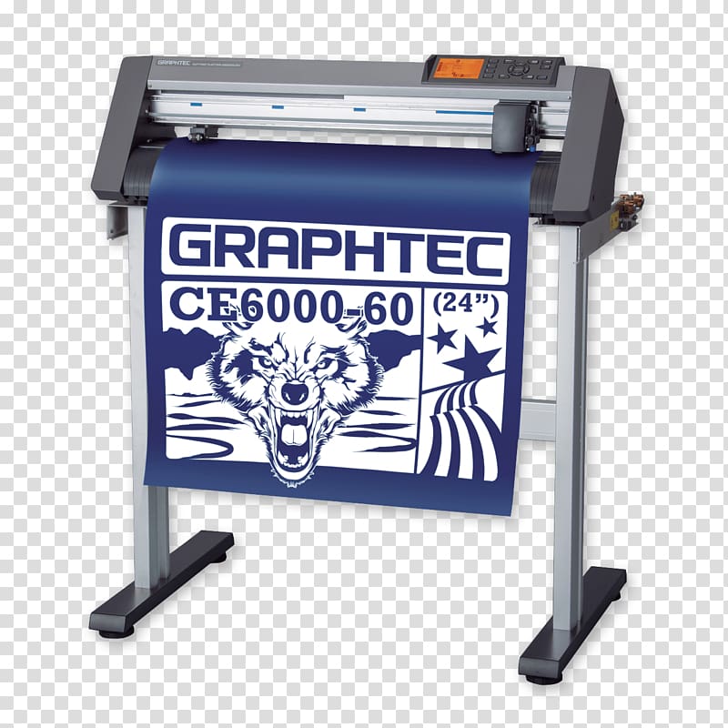 Graphtec Corporation GRAPHTEC CE600060 Vinyl Cutter Graphtec CE6000-60 vinyl cutter GRAPHTEC CE6000-120 Plus, plotter transparent background PNG clipart
