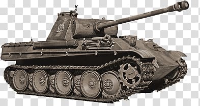 black and gray battle tank , Grey Tank transparent background PNG clipart