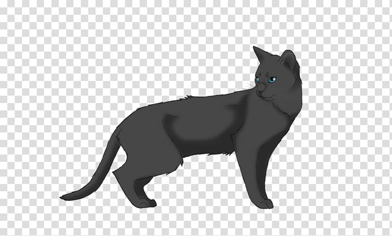 Warriors Erin Hunter Bluestar\'s Prophecy Ashfoot Cat, Gray Cat transparent background PNG clipart