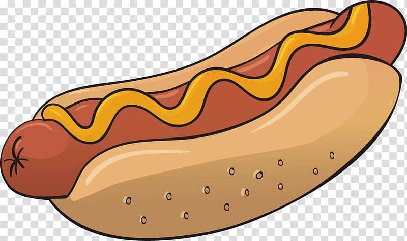 Hot dog Animation , American hot dog element transparent background PNG clipart