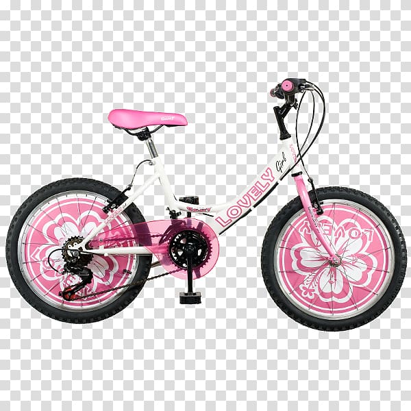 Bicycle Wheels BMX bike Mountain bike Cycling, lovely girl transparent background PNG clipart