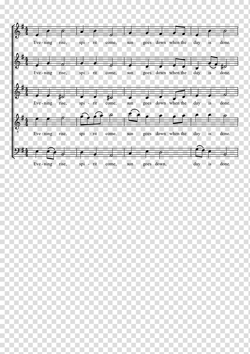 Sheet Music Musical note MuseScore Evening of Score, sheet music transparent background PNG clipart