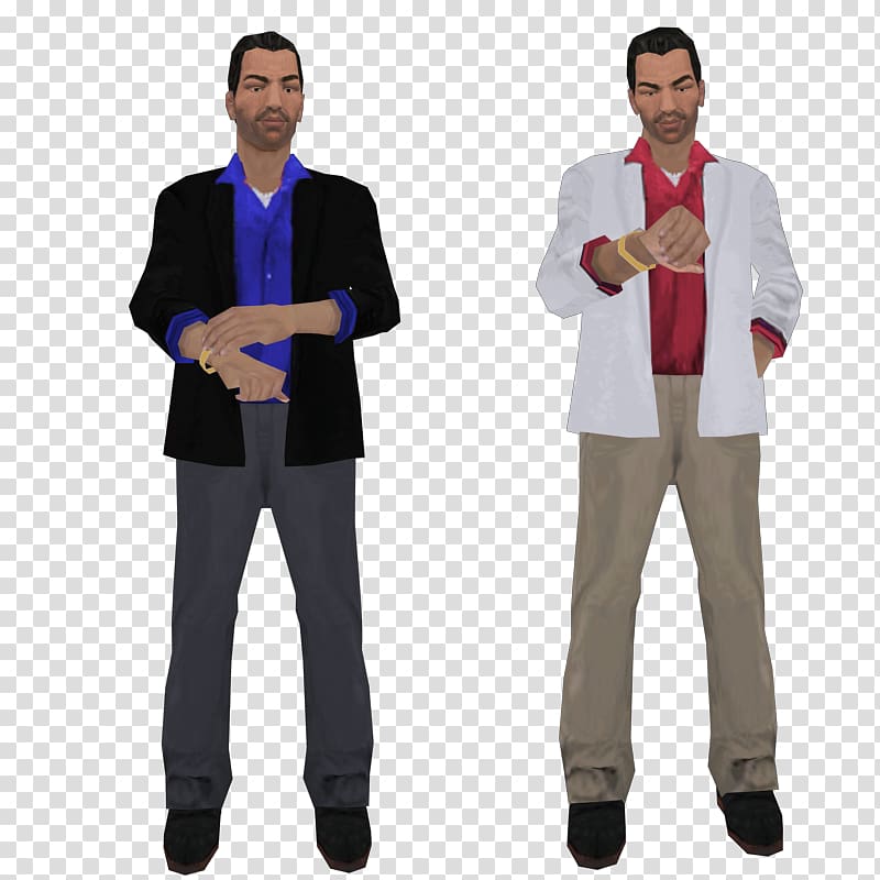 Grand Theft Auto: San Andreas Tommy Vercetti Mod Vice City Clothing, niko bellic transparent background PNG clipart