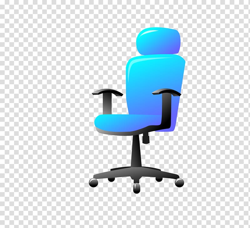 Household goods Chair Icon, Blue chairs transparent background PNG clipart