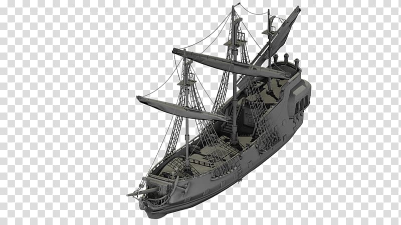 3D modeling Ship 3D computer graphics Piracy Low poly, pirate ship transparent background PNG clipart