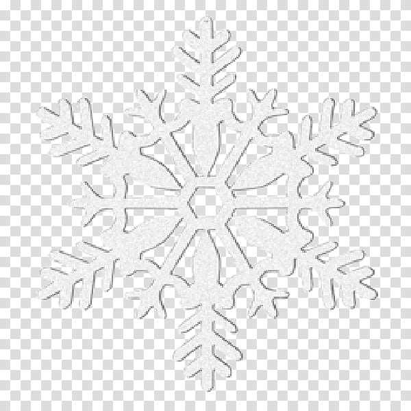 Snowflake Pattern Symmetry Line art, Snowflake transparent background PNG clipart