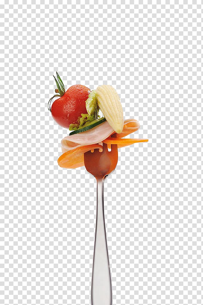 Organic food Salad Fork, salad transparent background PNG clipart