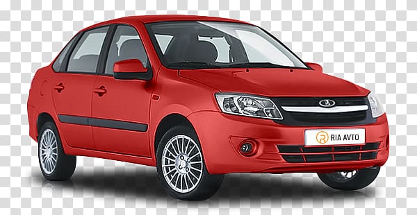 Lada Kalina Daewoo Lanos Car Lada Vesta, car transparent background PNG clipart