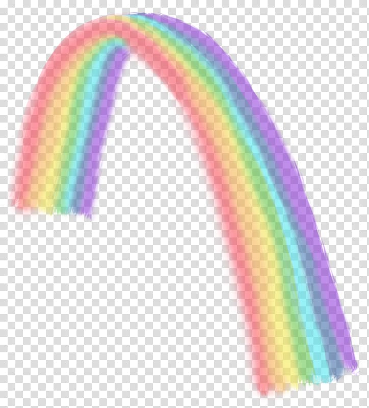 Rainbow Light Color Cloud, rainbow transparent background PNG clipart