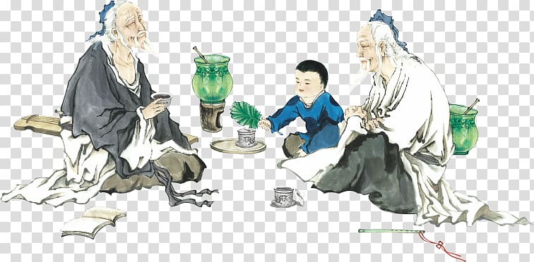 Traditional Chinese medicine Hospital Therapy, Painting tea transparent background PNG clipart