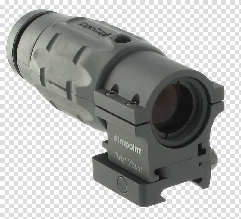 Telescopic sight Aimpoint AB Reflector sight Aimpoint CompM4 Picatinny rail, Sights transparent background PNG clipart