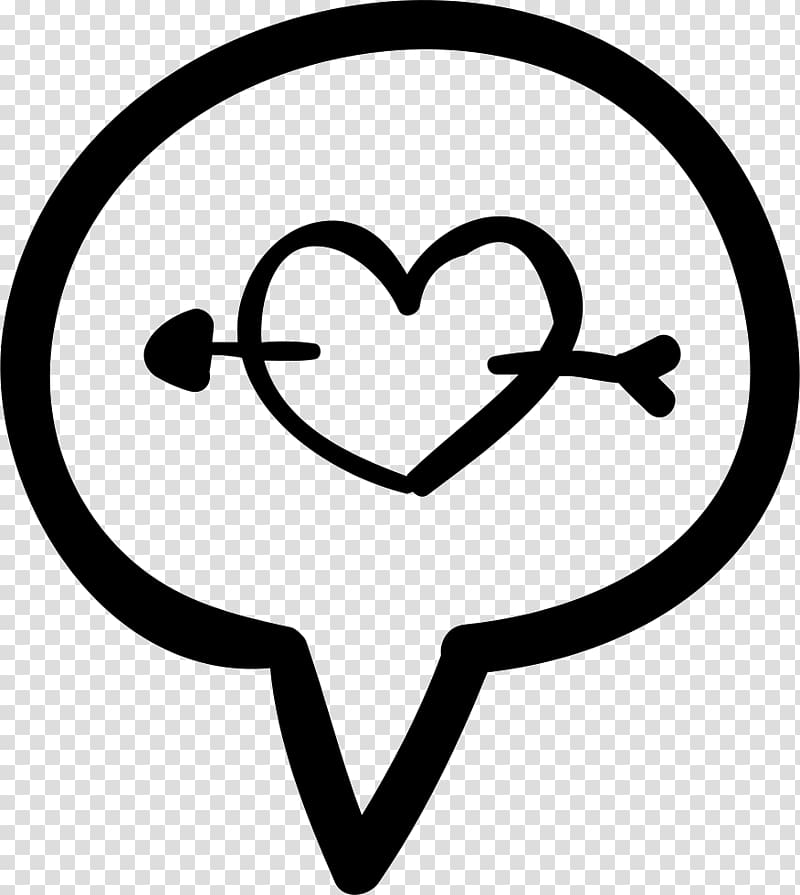 Heart Computer Icons Arrow Bubble , heart transparent background PNG clipart