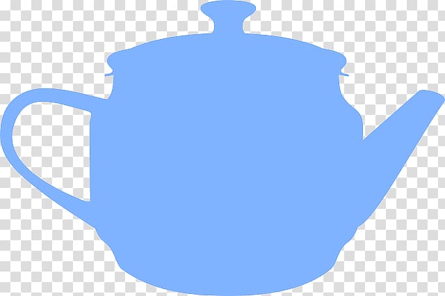 Teapot Silhouette Teacup, tea transparent background PNG clipart