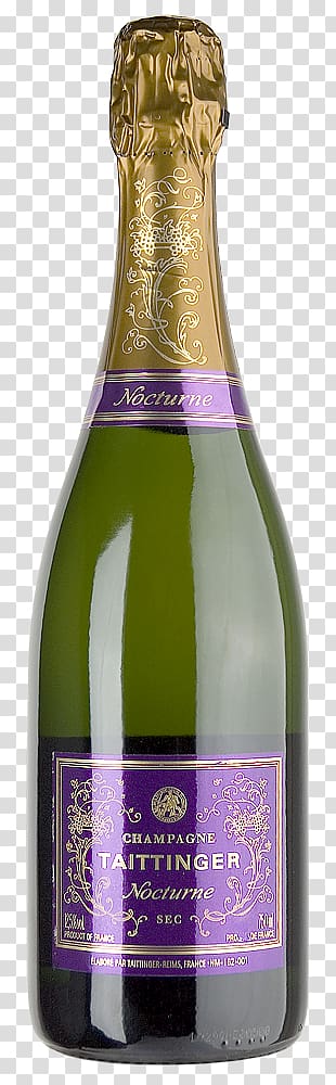 Champagne Taittinger Blanc de blancs Bottle White wine, champagne transparent background PNG clipart