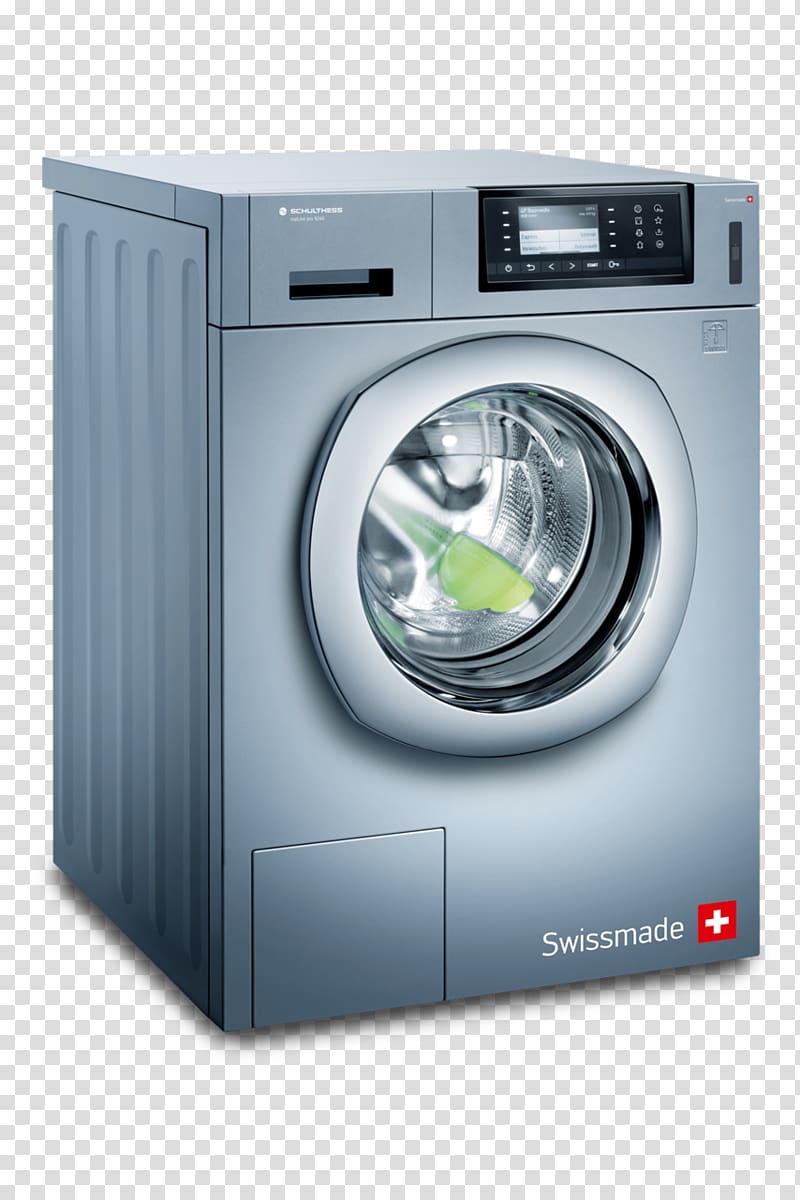 Washing Machines Laundry room Schulthess Group Clothes dryer, Chrom transparent background PNG clipart