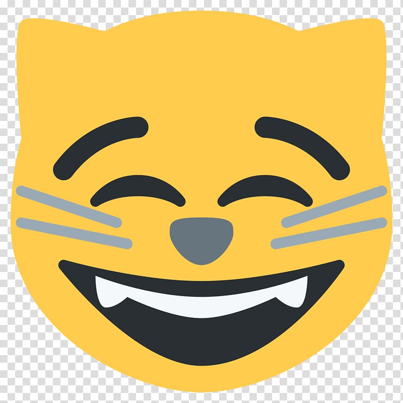 Cat Emoji Heart Kitten Felidae, cat face transparent background PNG clipart