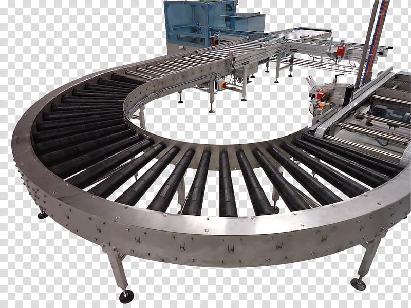 Conveyor system Lineshaft roller conveyor Przenośnik Conveyor belt Machine, ROLER transparent background PNG clipart