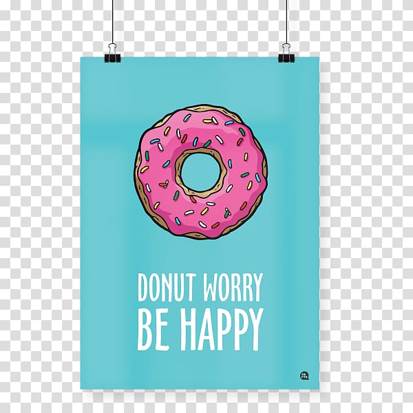 Donuts Quadro Donut Worry Painting, Donut Worry transparent background PNG clipart
