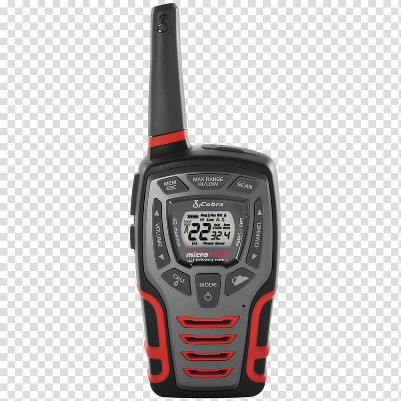 Walkie-talkie Family Radio Service General Mobile Radio Service Two-way radio, radio transparent background PNG clipart